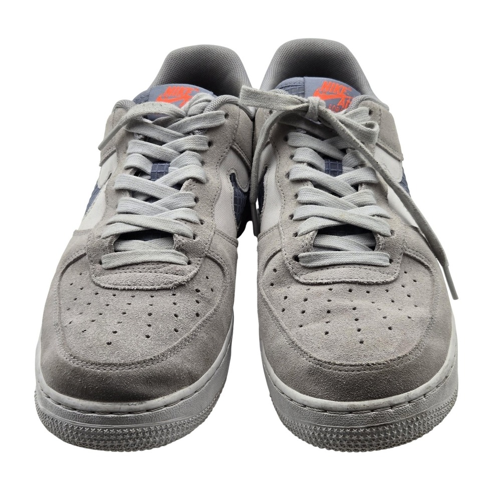 Nike Air Force 1 Low Shoes Mens Size 8.5 Gray Suede Low Top Sneakers CK4363-001